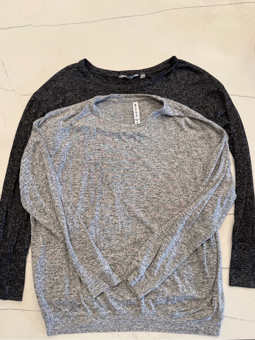 Set of 2 Athleta  Lightweight Women’s LS Sweaters, Size M